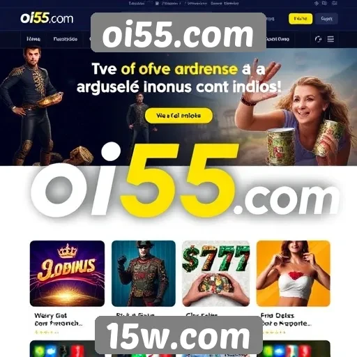 Promoções e bônus atraentes no site oi55.com